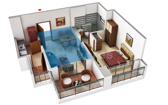 1BHK